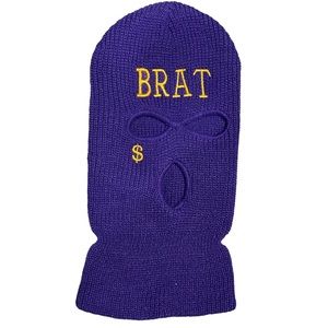 Purple money, brat, Ski Mask balaclava